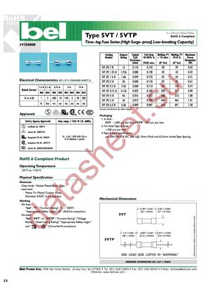 5VT 315-R datasheet  